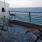 Front Bord De Cote D'azur Florentina Sea View French Riviera Proche Monaco Montecarlo Superb Lägenhet Menton
