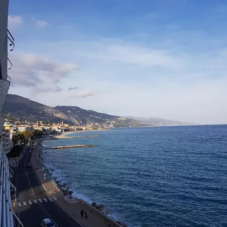 Appartamento Front Bord De Cote D'azur Florentina Sea View French Riviera Proche Monaco Montecarlo Superb