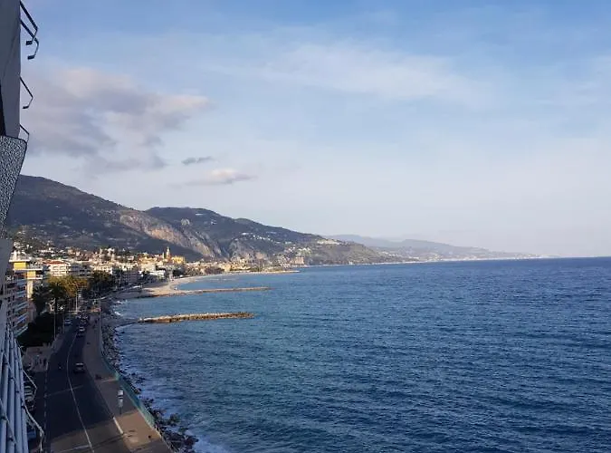 Apartment Front Bord De Cote D'azur Florentina Sea View French Riviera Proche Monaco Montecarlo Superb