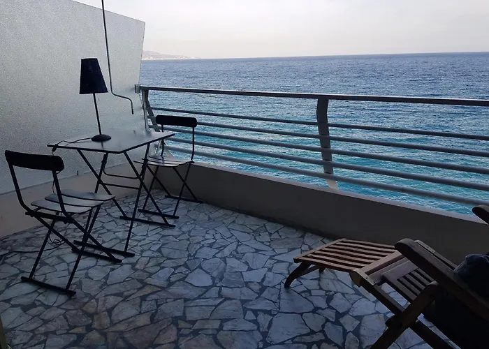 Front Bord De Côte D'azur Florentina Sea View French Riviera Proche Monaco Montecarlo Superb Apartamento Menton