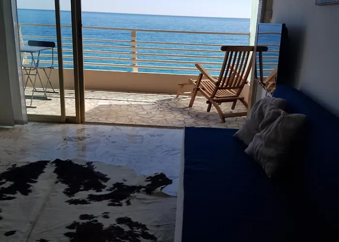 公寓 Front Bord De Cote D'azur Florentina Sea View French Riviera Proche Monaco Montecarlo Superb