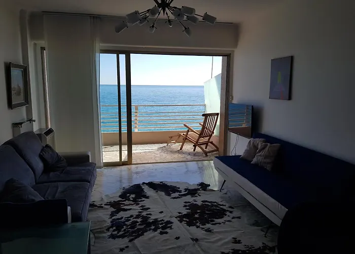 Apartamento Front Bord De Côte D'azur Florentina Sea View French Riviera Proche Monaco Montecarlo Superb